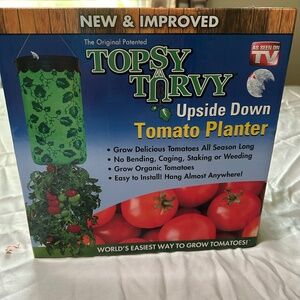 Topsy Turvy New and Improved Upside Down Tomato Planter As Seen On TV